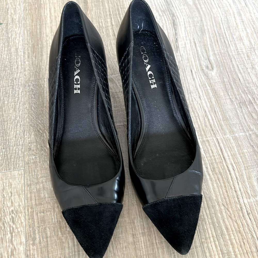 Coach kitten heels